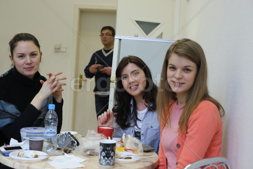 Завтрак сотрудниц ТРК "Мир"