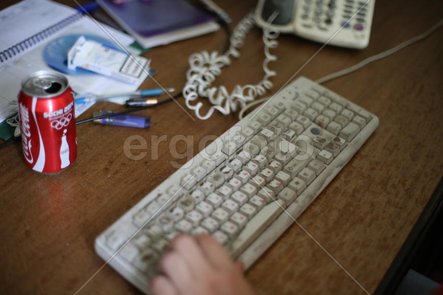 Грязная клавиатура