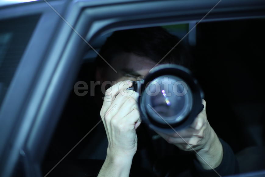 Владимир Анатольевич Поморцев с фотоаппаратом