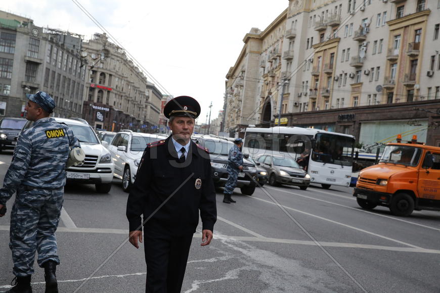 Митинг, милиция, полиция