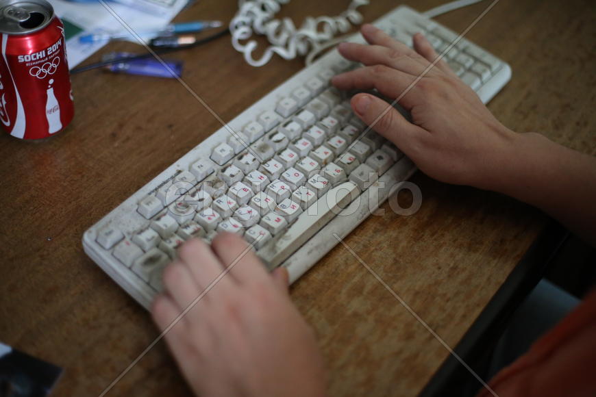 Грязная клавиатура