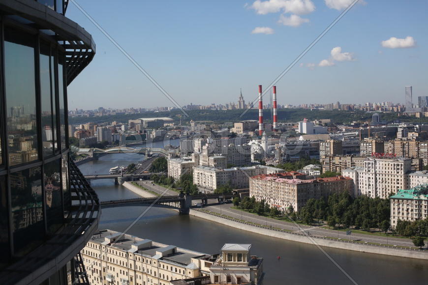 Москва с птичьего полёта