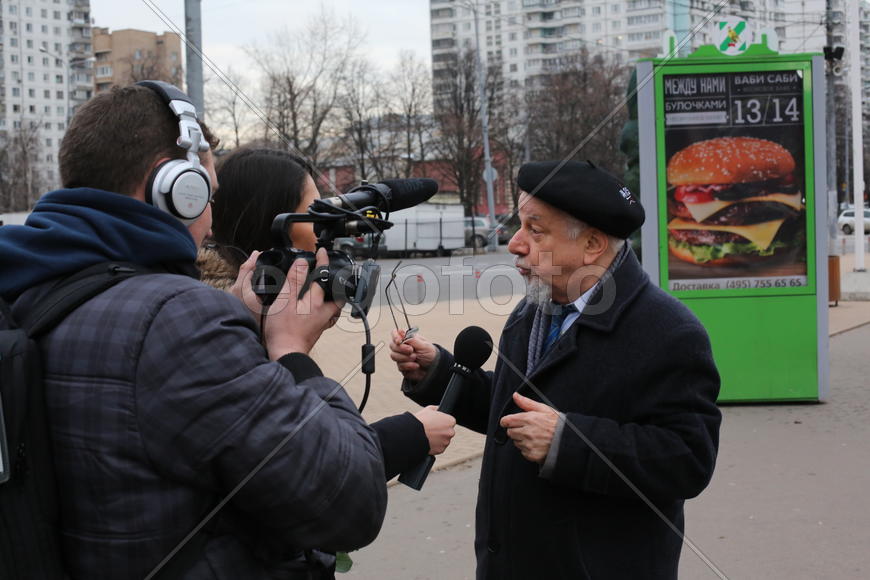Владимир Шахиджанян даёт интервью