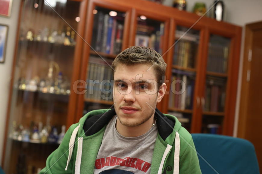 Алексей Владимирович Косякин в кабинете председателя гордумы