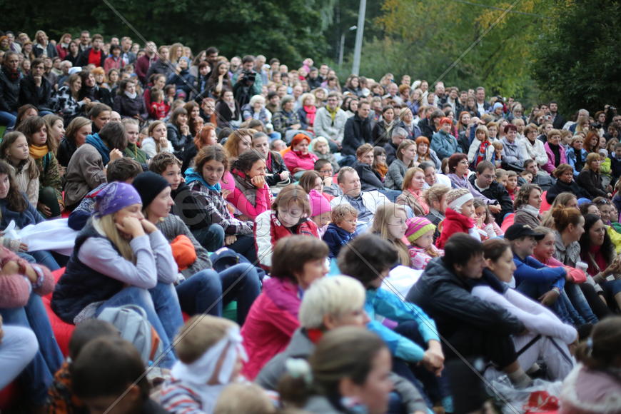 Сокольники, толпа, зрители