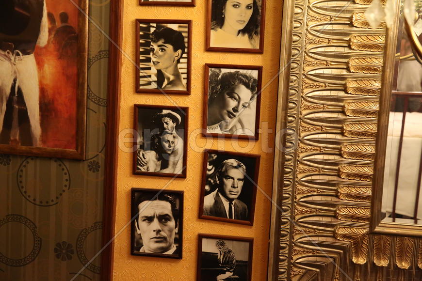 Ален Делон хмурится