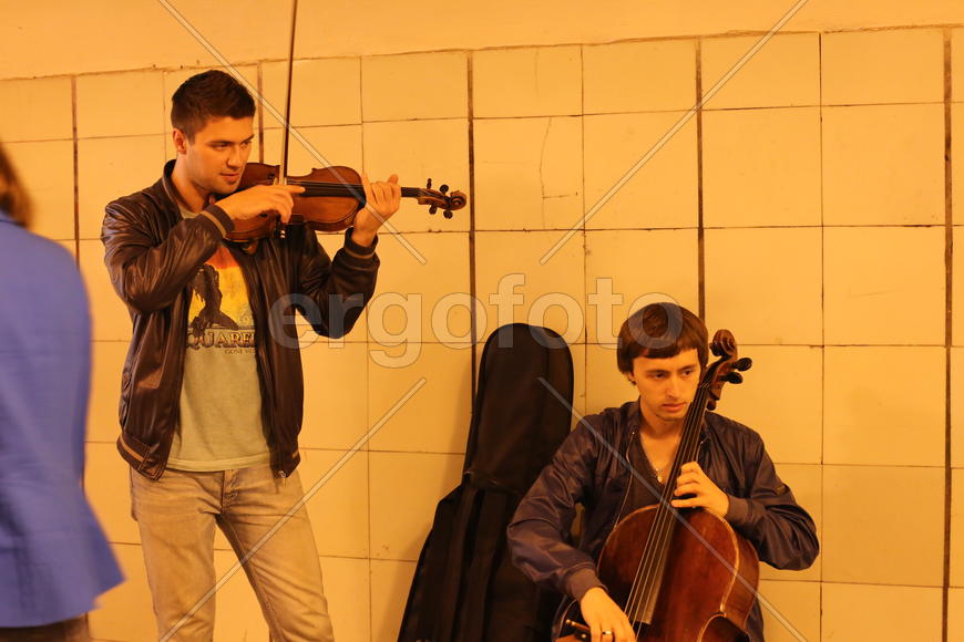 Уличные музыканты