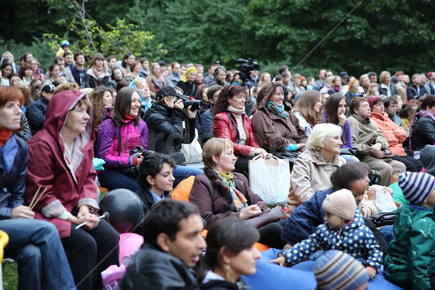 Сокольники, толпа, зрители