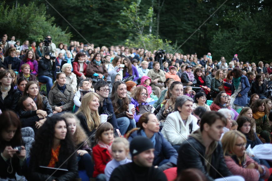 Сокольники, толпа, зрители