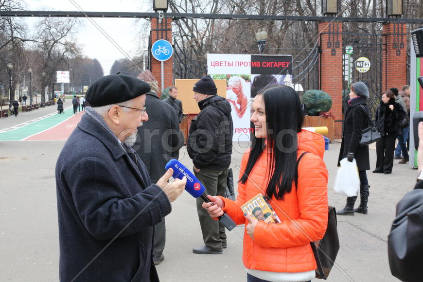 Интервью на улице