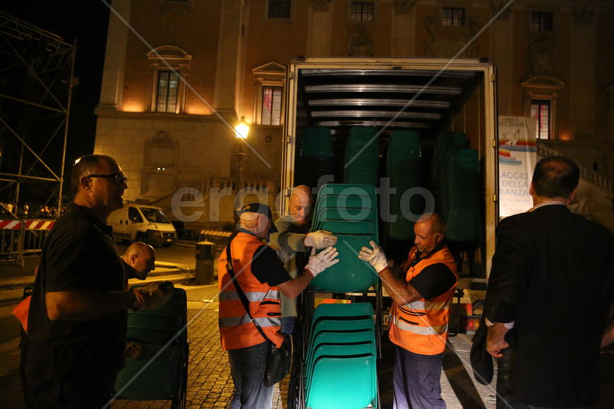 После митинга