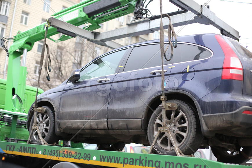 Эвакуация машины