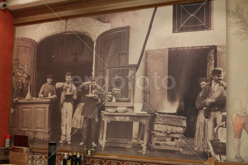 Ресторан. Оформление.