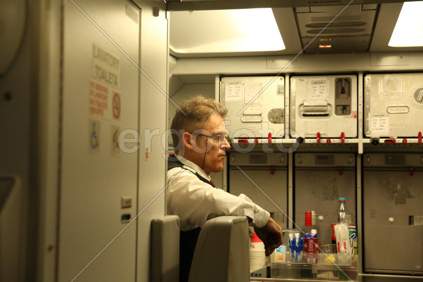 Стюард отдыхает