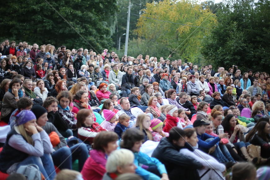 Сокольники, толпа, зрители