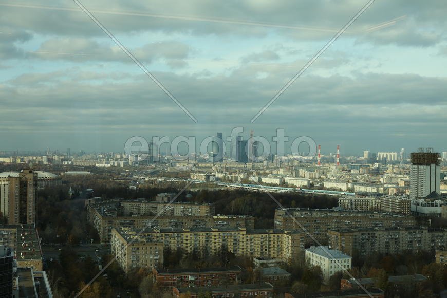 Вид на Москву из приёмной президента Сбербанка России