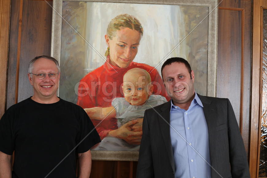 Георгий Генс и его семейство.