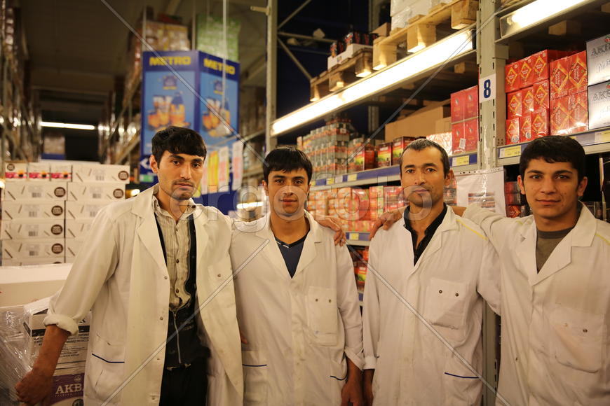 Магазин "METRO" на Проспекте Мира. Ночная смена.