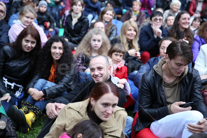 Сокольники, толпа, зрители