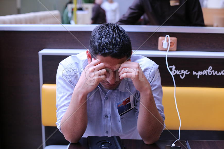 Усталый пассажир