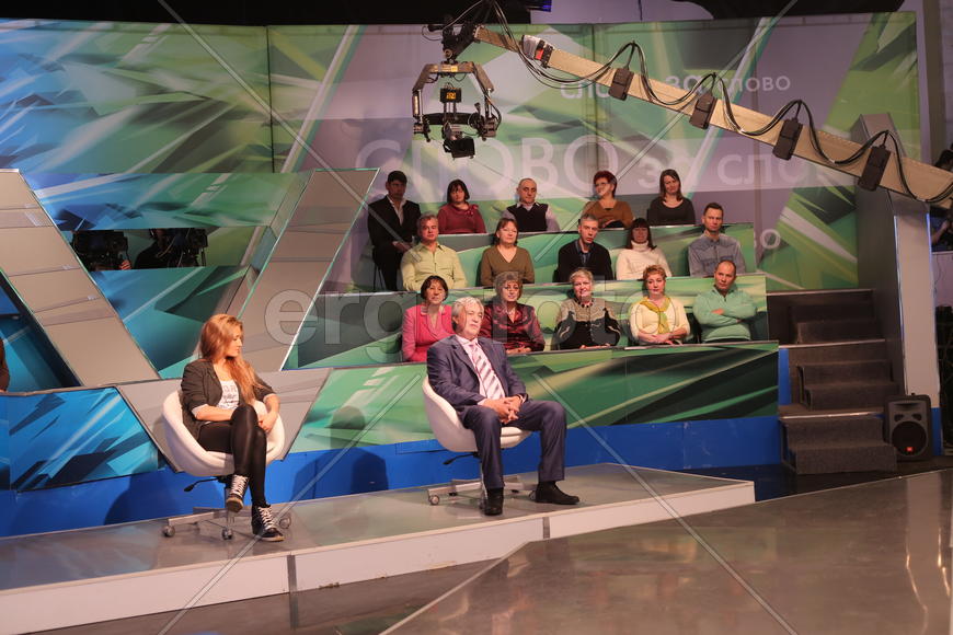 Запись телепрограммы "Слово за слово"