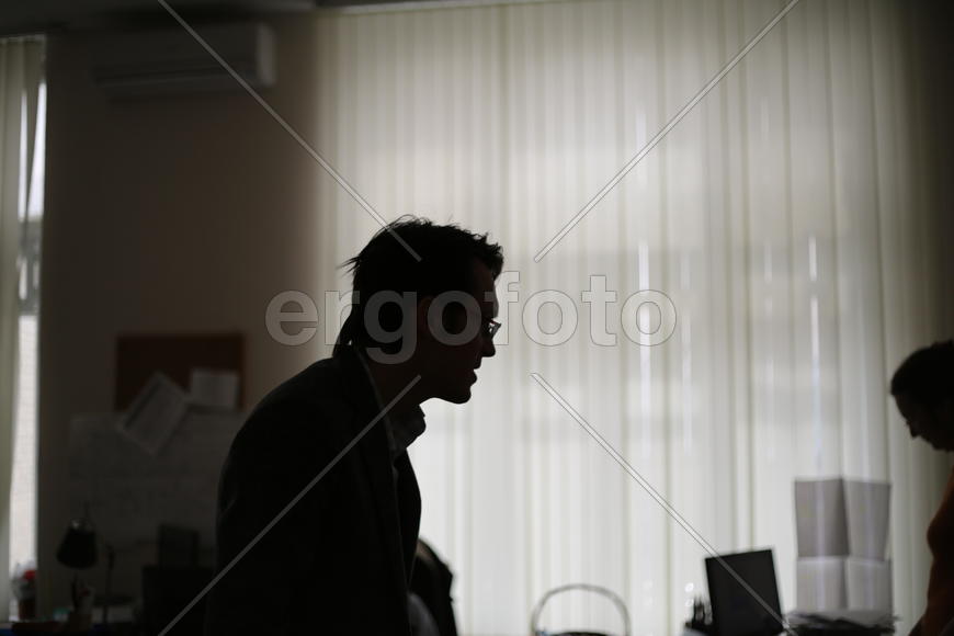 Силуэт айтишника