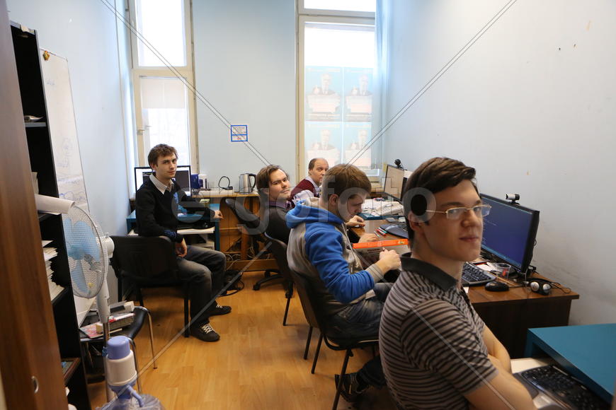 Каморка программистов.