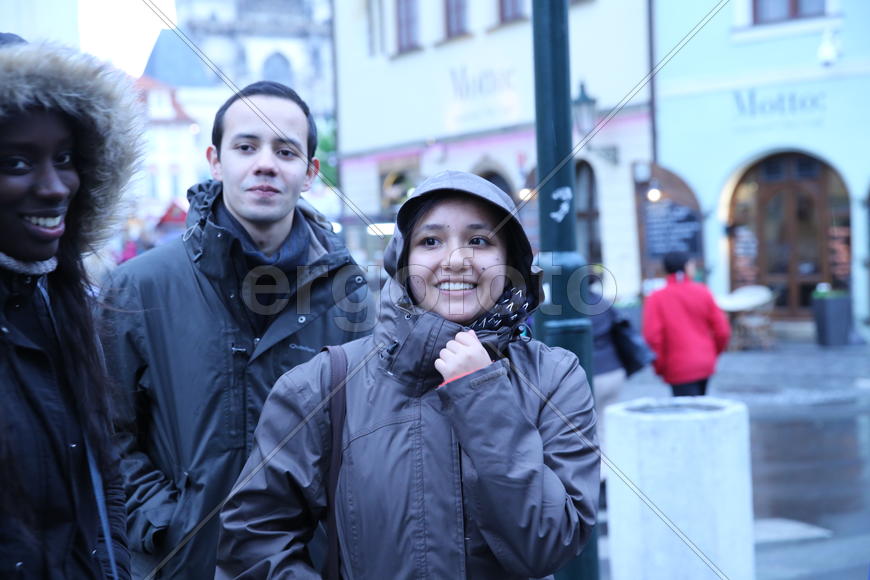 Улыбки на пражской улице