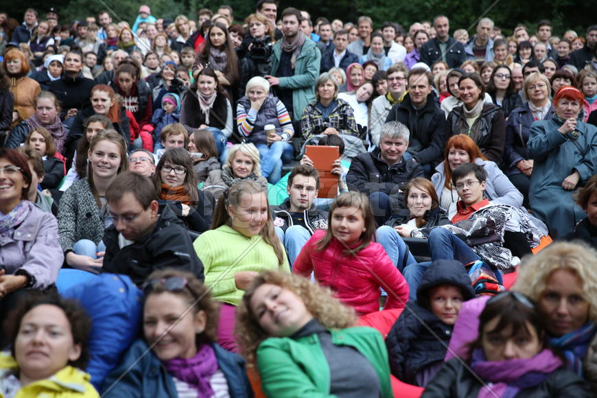 Сокольники, толпа, зрители