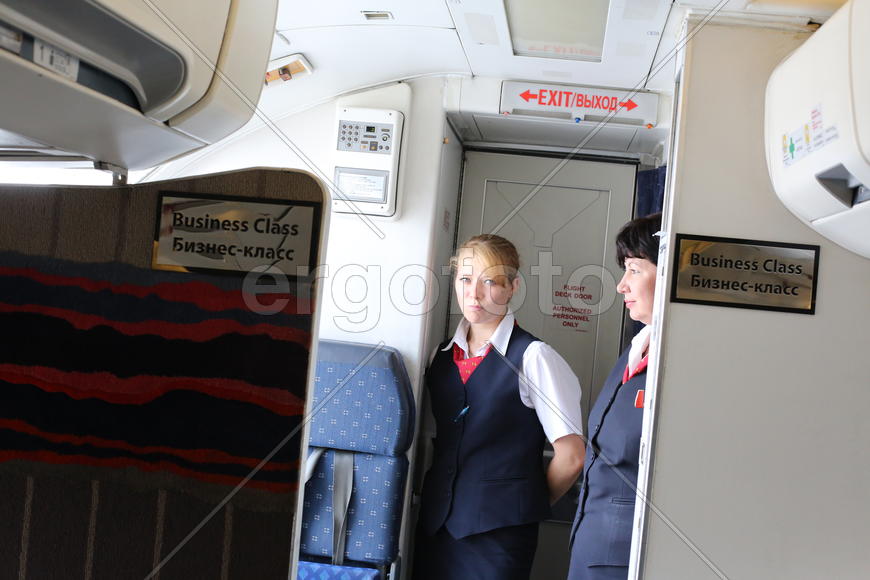 Стюардессы компании "Татарстан"