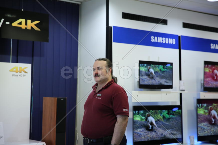 Полный человек в Праге