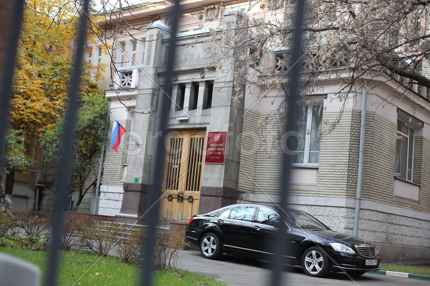 Машина министра здравоохранения