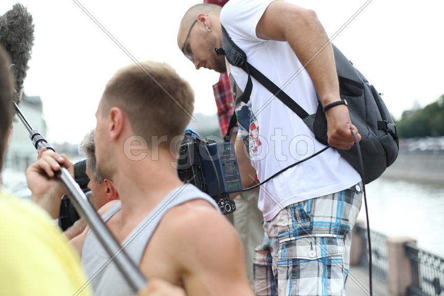 Съёмки фильма в Москве