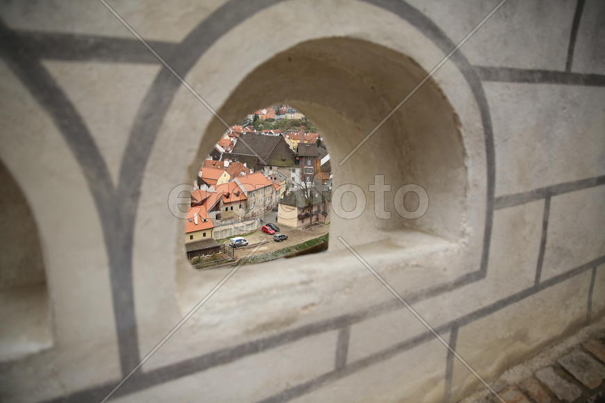 Вид на крыши Праги