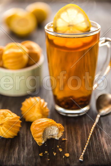 Ланч с профитролями