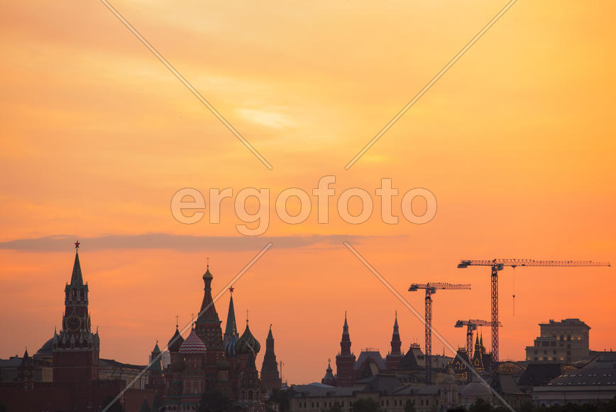 Оранжевый закат