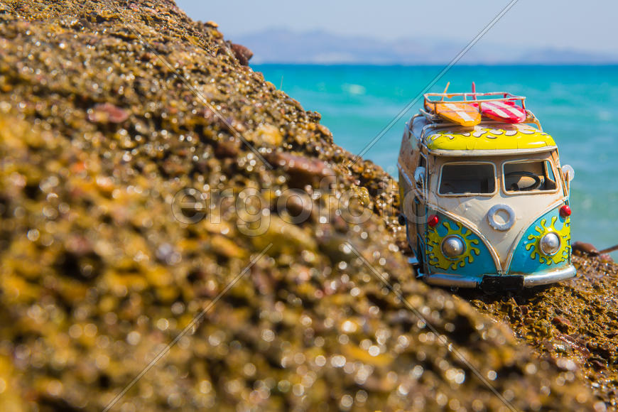 Базик на склоне горы