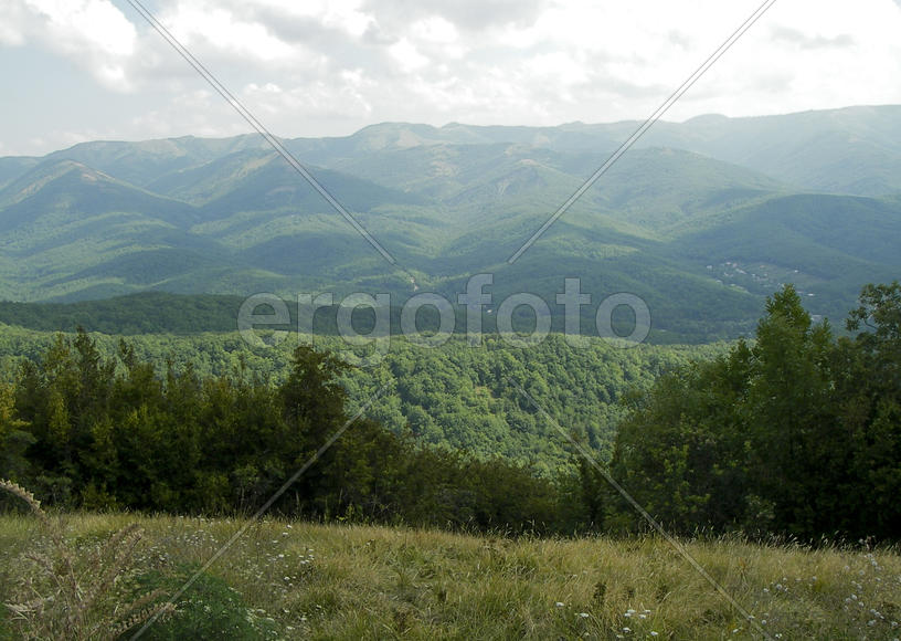 Вид с возвышенности