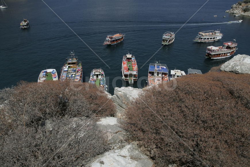 Прогулочные корабли в Турции