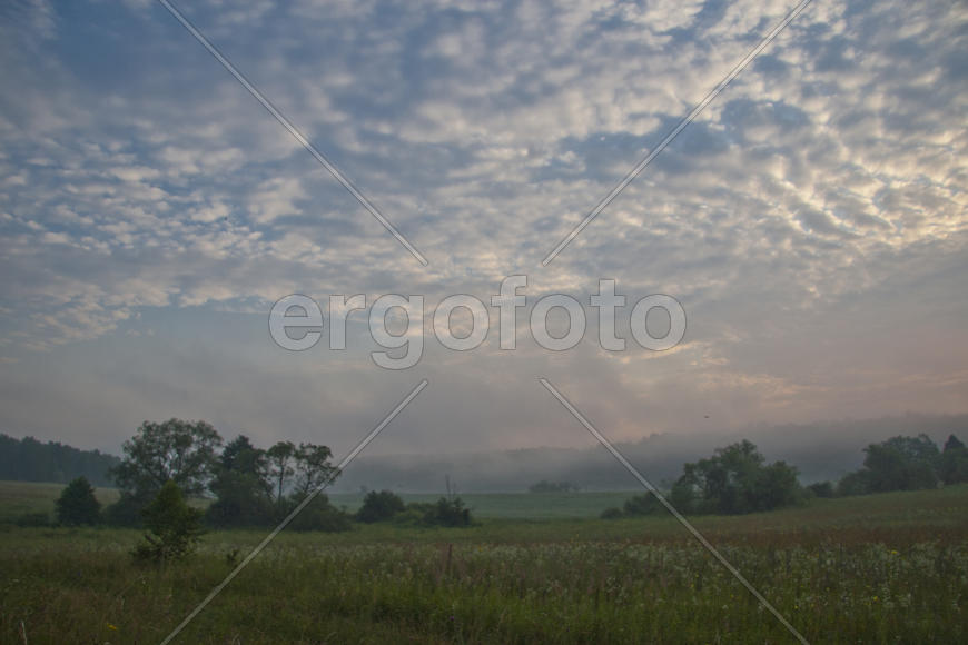 Небо с облаками