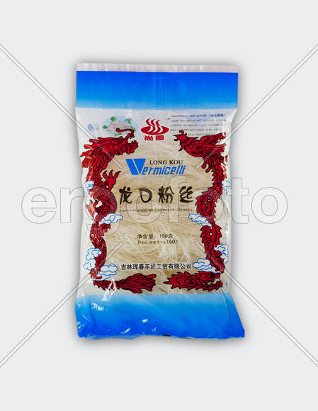 пакет с едой