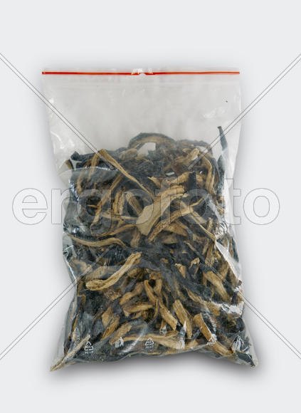 Трава в пакете