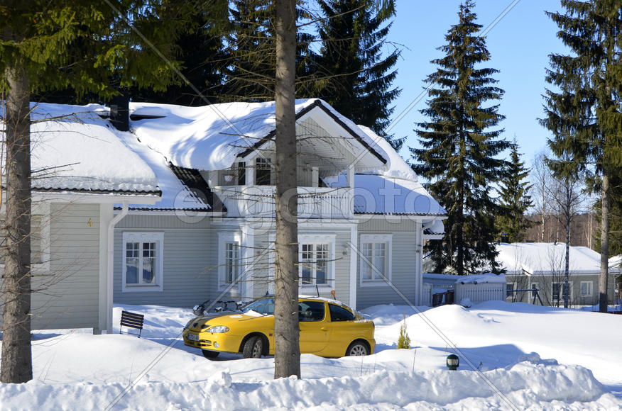 Зимний домик