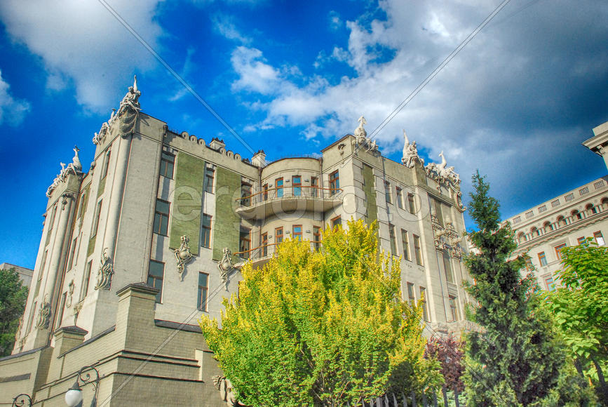 Дом с химерами. Киев.