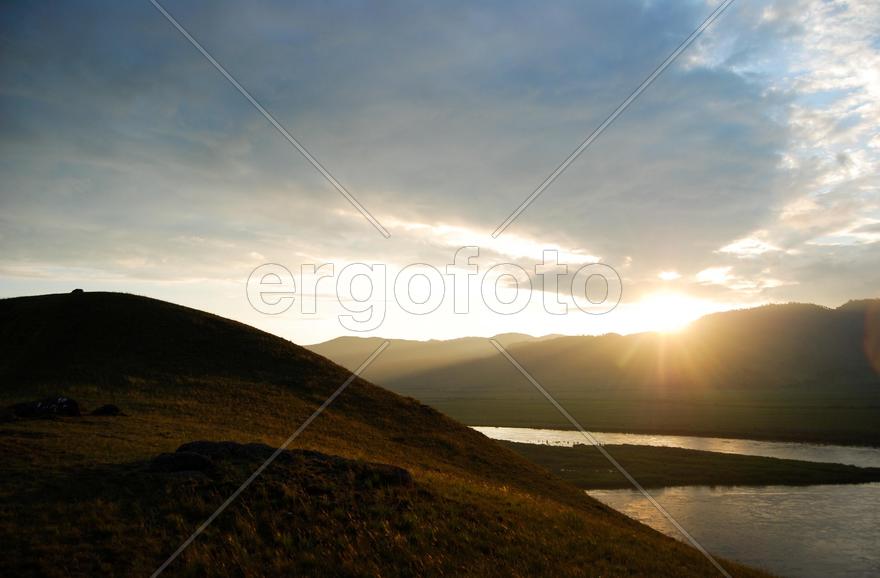 Бурятия. Река Селенга