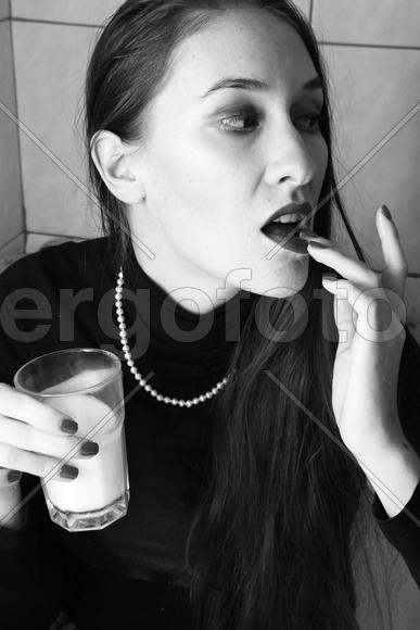 Завтрак в ванной