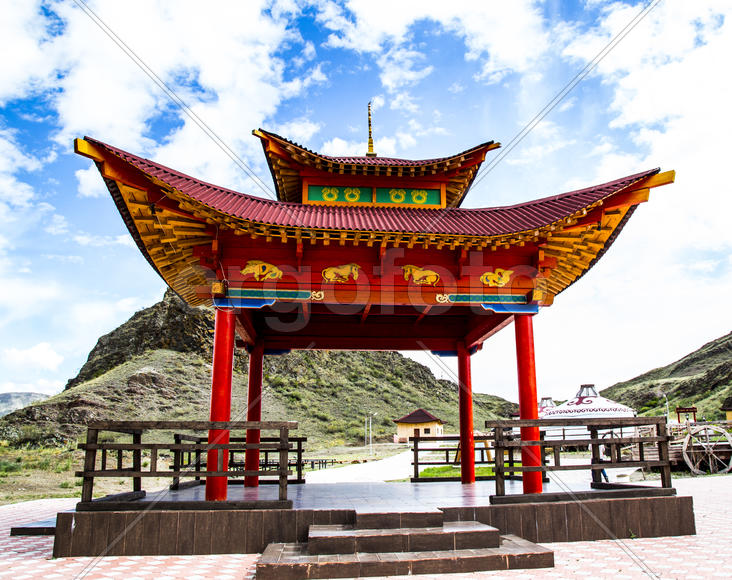 Буддийская беседка 