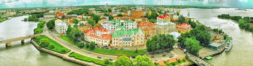 Город окруженный водой. Выборг.