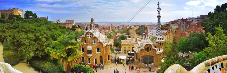 Парк Гуэля. Барселона.