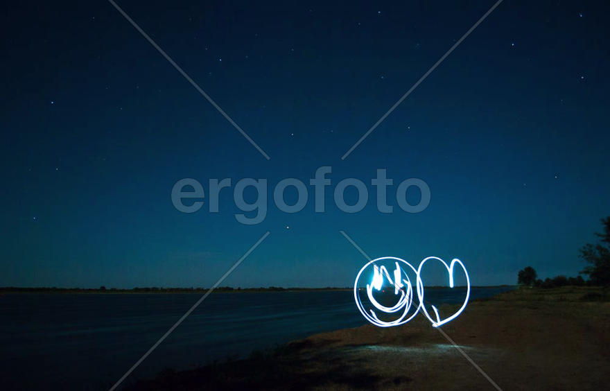 Фризлайт под звездами